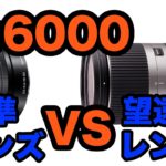 【比較レビュー】SONY α6000で標準レンズとTAMRON望遠レンズ 18-200mm F3.5-6.3を比べてみた