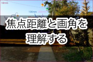 焦点距離と画角の関係を理解しよう 〜上から見た図で画角を考える〜